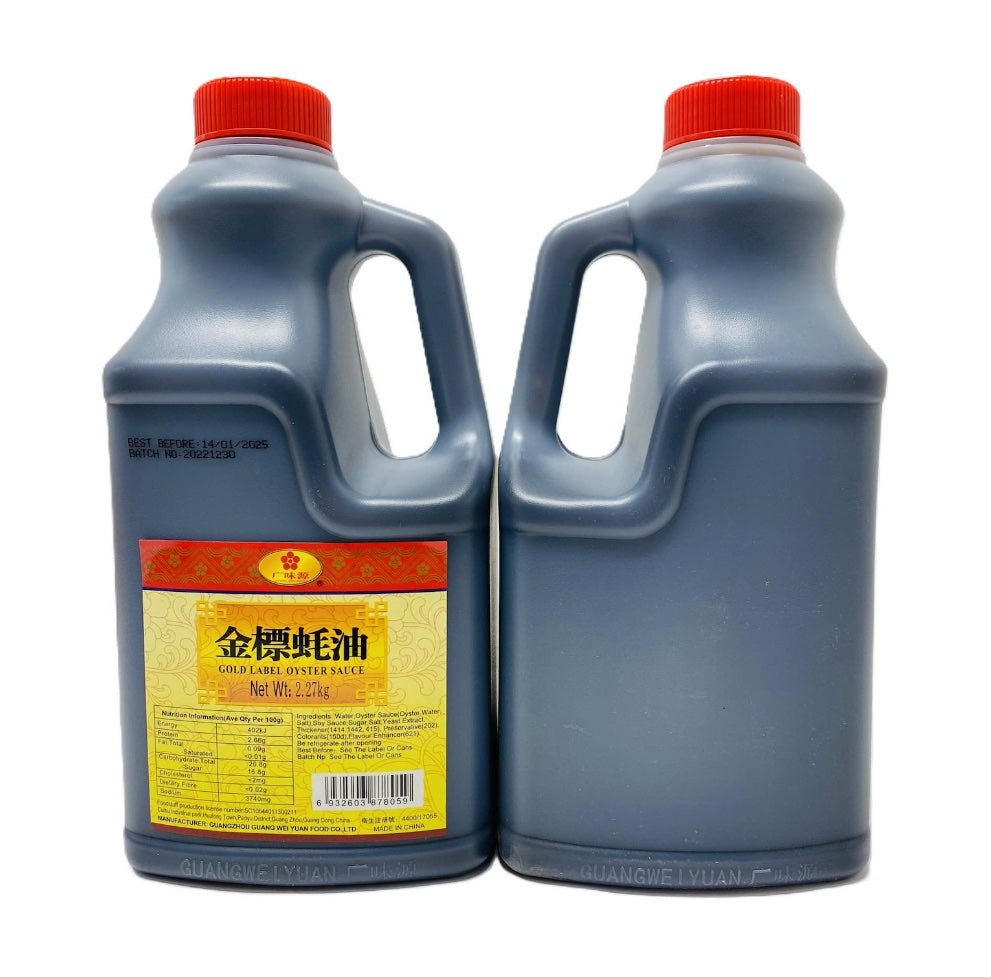 Соус Устричний GUANG WEI YUAN Gold Label Oyster Sauce 2,27кг