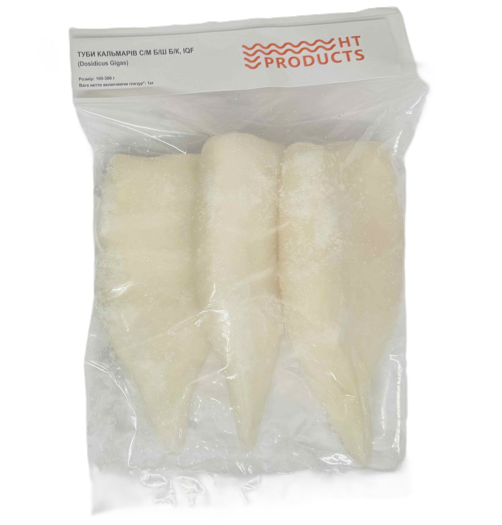 Морепродукти трубки Кальмара заморожені U3 HT PRODUCTS Squid Tube