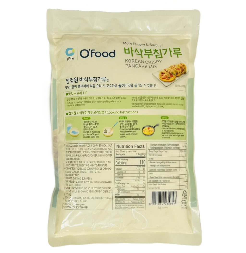 Борошно для млинців DAESANG O`FOOD Korean Crispy Pancake Mix