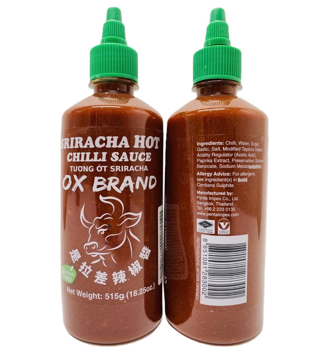 Соус чилі Шрірача OX BRAND Sriracha Hot chilli Sauce