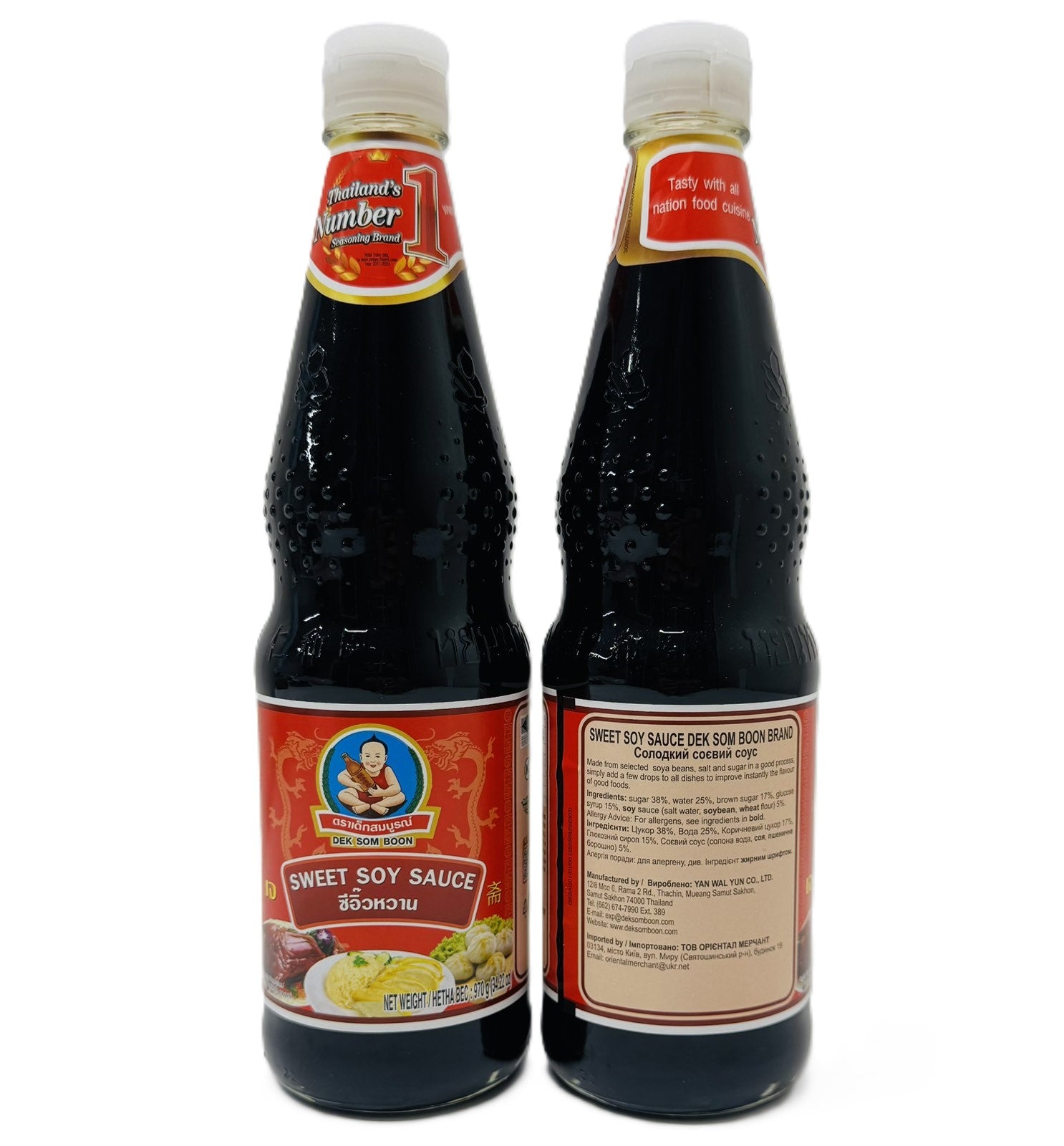 Соус соєвий солодкий DEK SOM BOON Sweet Soy Sauce