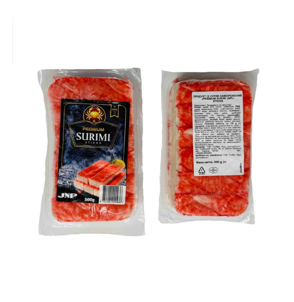 Крабові палички Сніжний краб JNP Premium Surimi Sticks