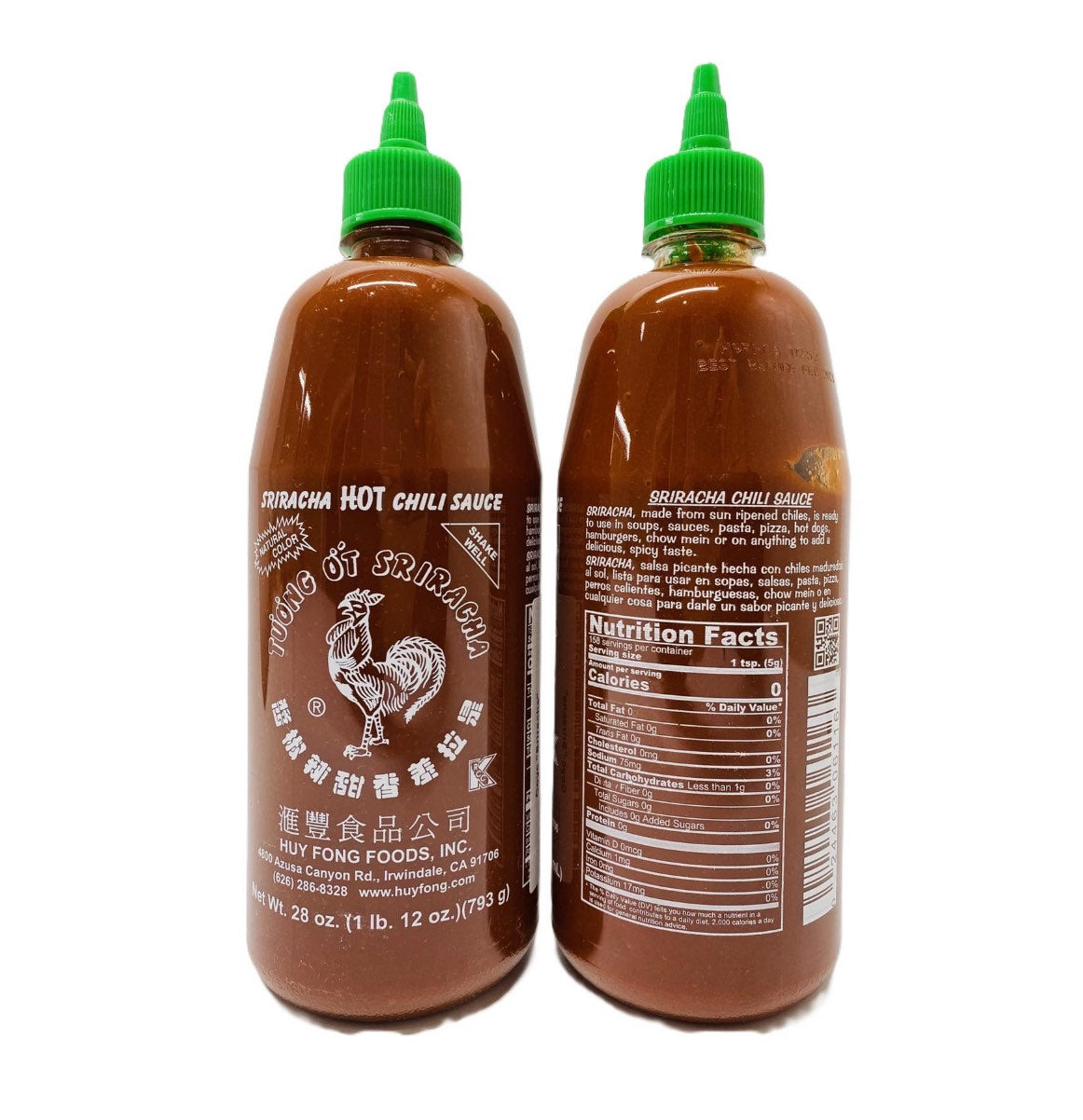 Соус чилі Шрірача HUY FONG Sriracha Hot chilli Sauce 793грам