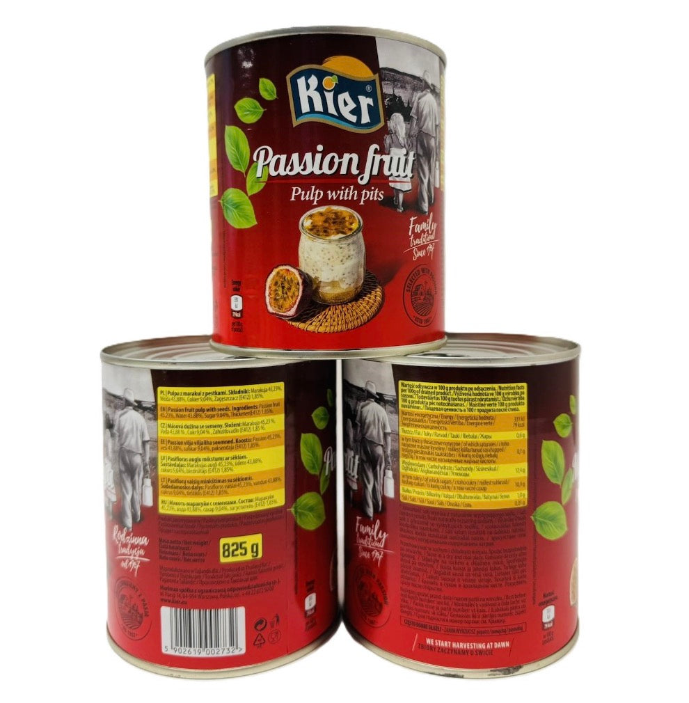 Пюре Маракуї KIER Passion fruit Pulp with pits