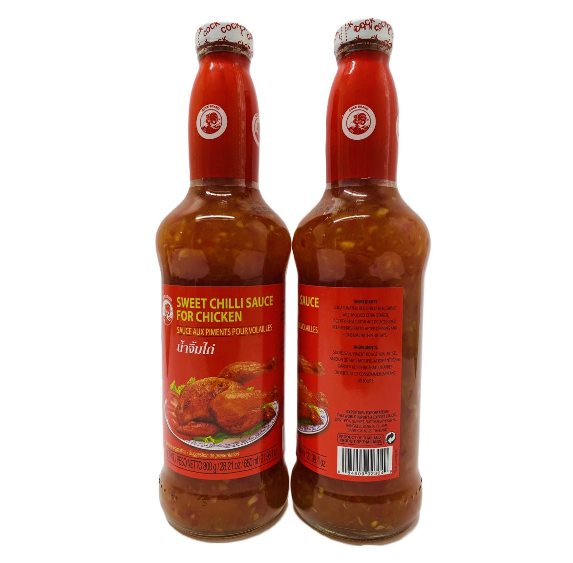 Соус гостро-солодкий COCK BRAND Sweet Chilli Sauce