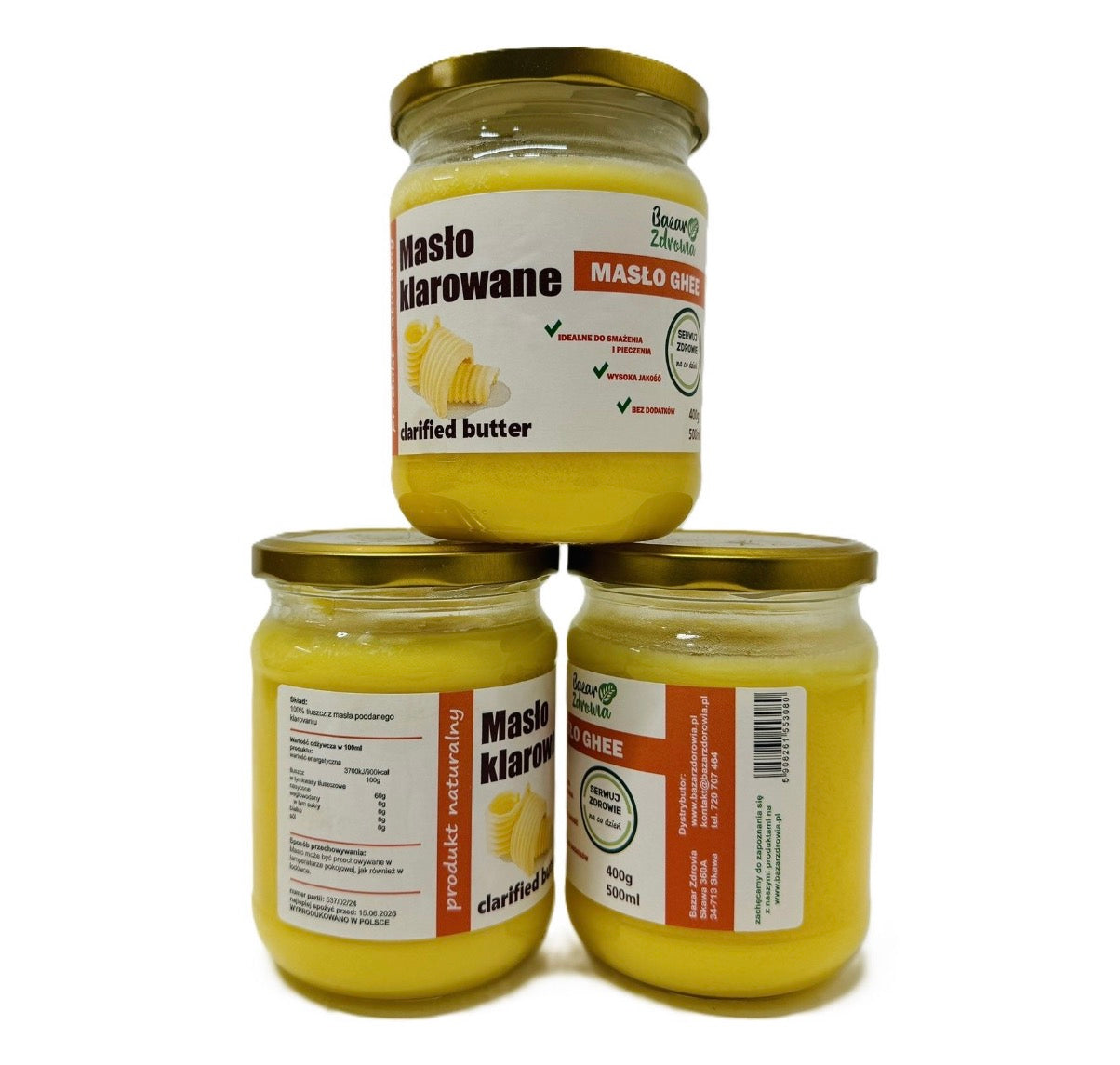 Масло Топлене ГХІ BASAR ZDOROWIA Maslo Ghee