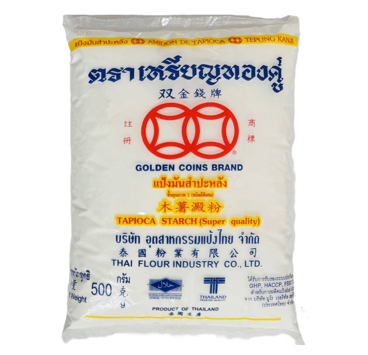 Крохмаль Тапіоки GOLDEN COINS BRAND Tapioca Starch