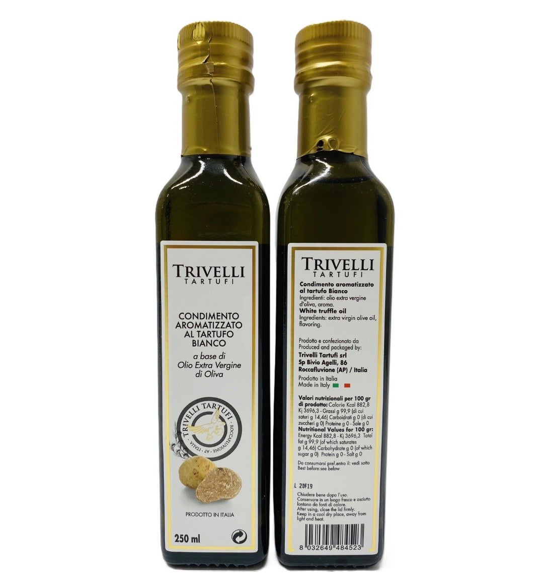 Олія з ароматом білих трюфелів TRIVELLI TARTUFI Olio al Tartufo bianco
