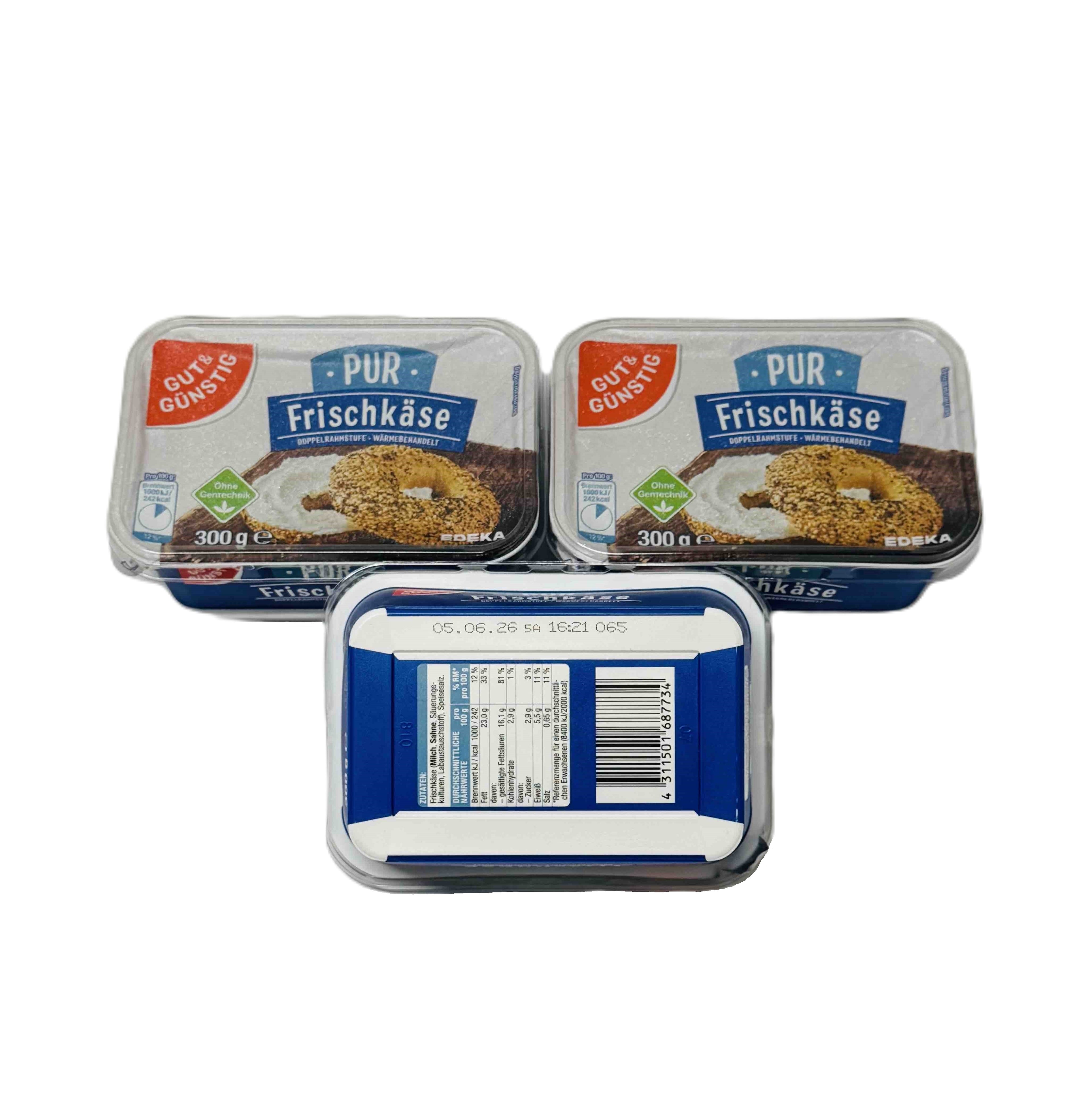 Сир вершковий GUT & GÜNSTIG Pur Frischkäse