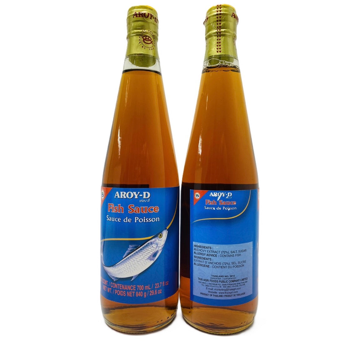 Соус рибний AROY-D Fish Sauce Sauce de Poisson
