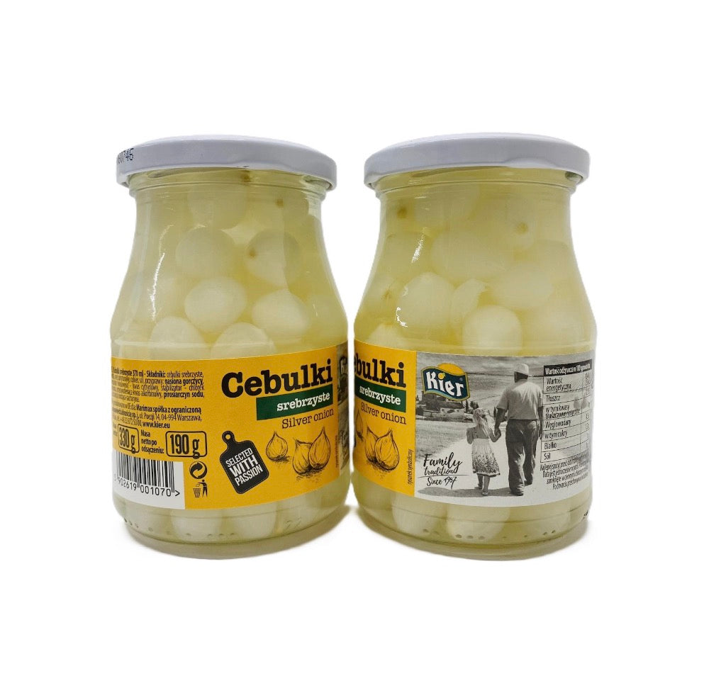 Цибульки в оцті KIER Silver Onions