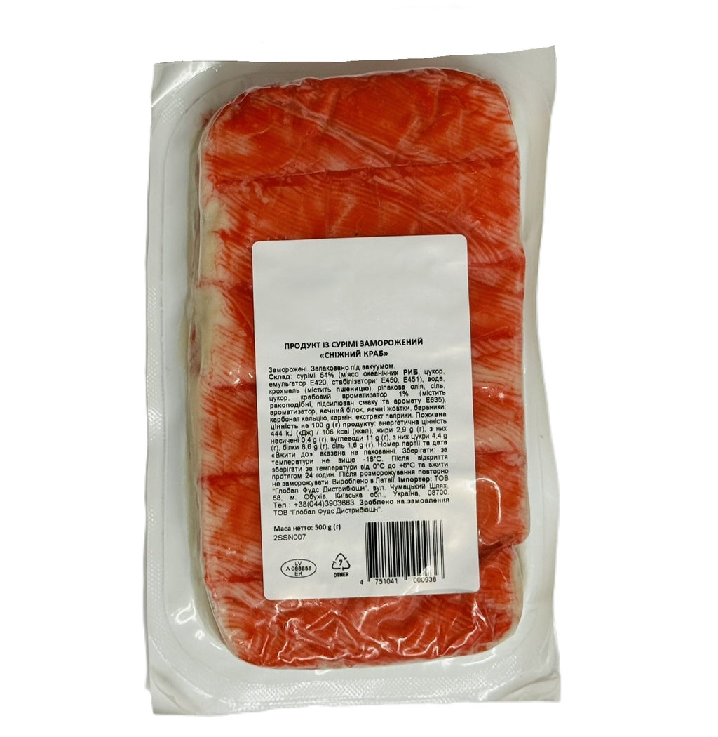 Крабові палички Сніжний краб GLOBAL FOODS