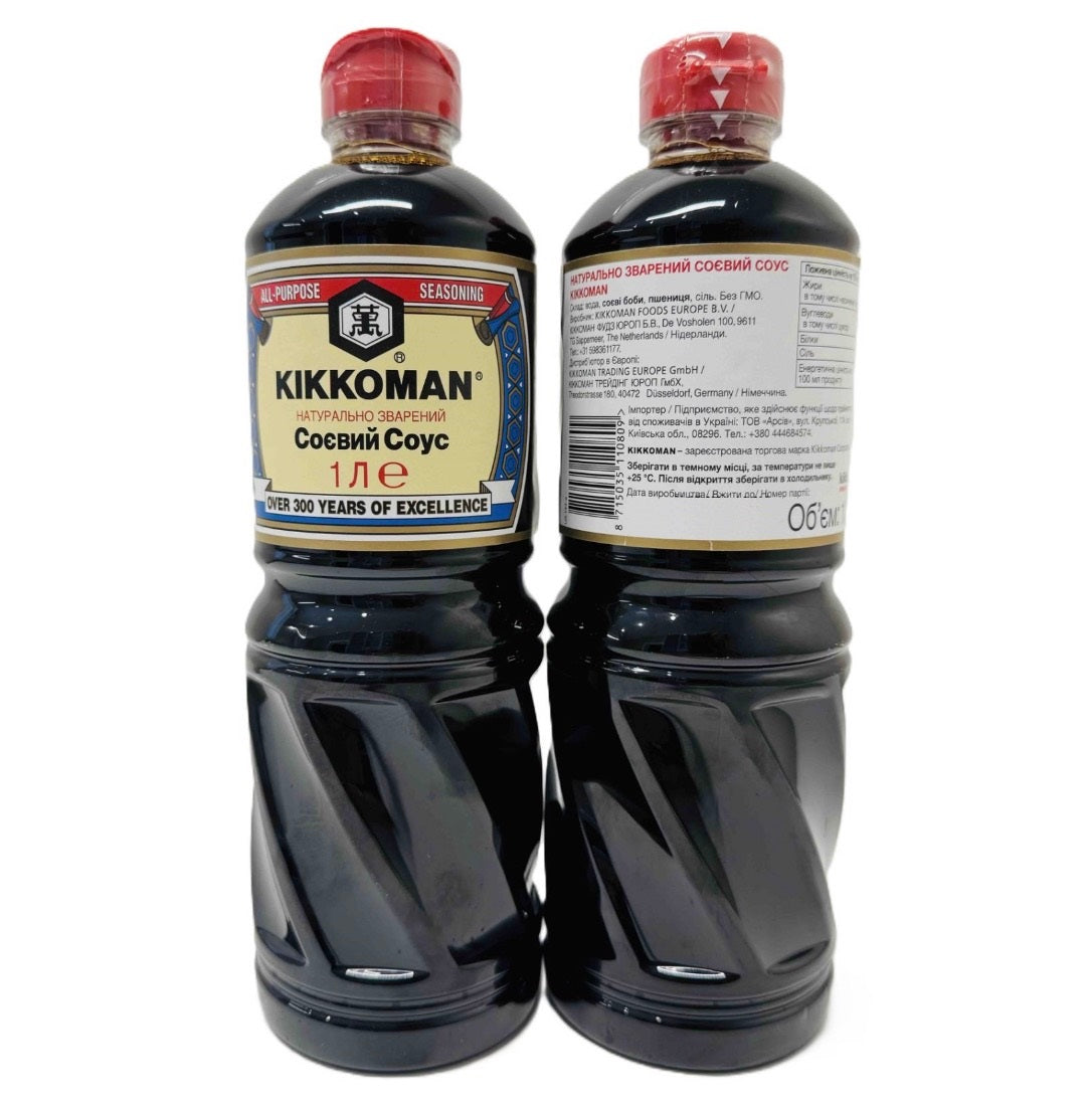 Соус соєвий KIKKOMAN Soy Sauce оригінальний