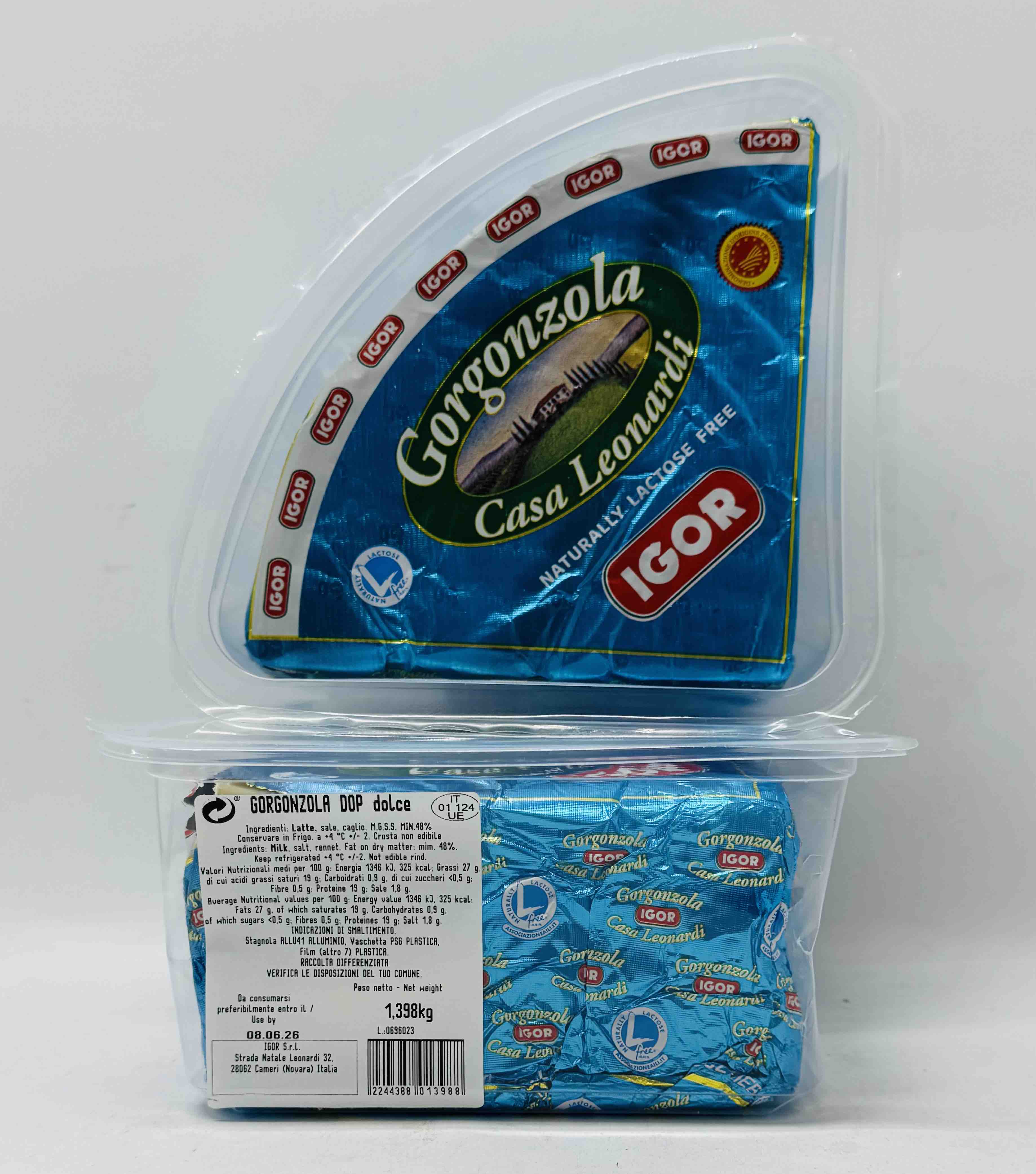 Сир Горгонзола Дольче IGOR Gorgonzola Casa Leonardi
