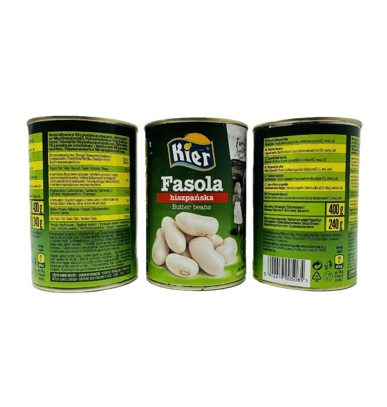 Квасоля іспанська KIER Butter beans