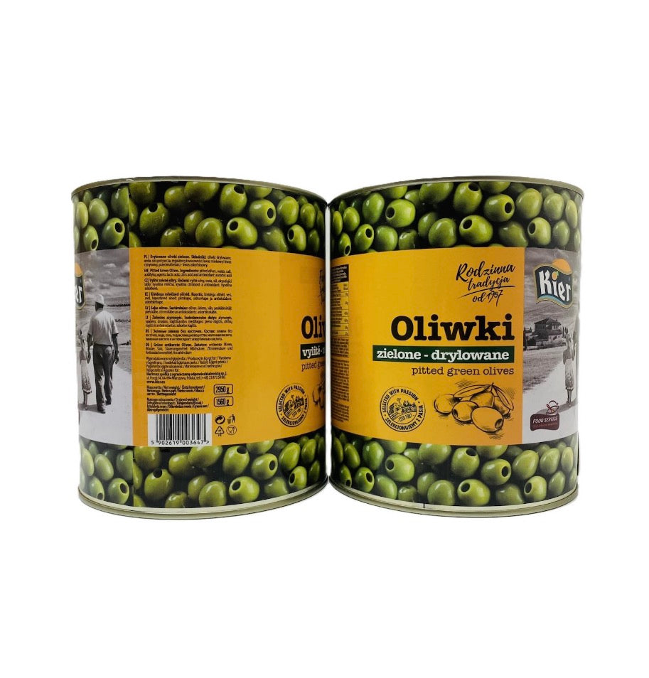 Оливки без кісточки KIER Pitted Green Olives
