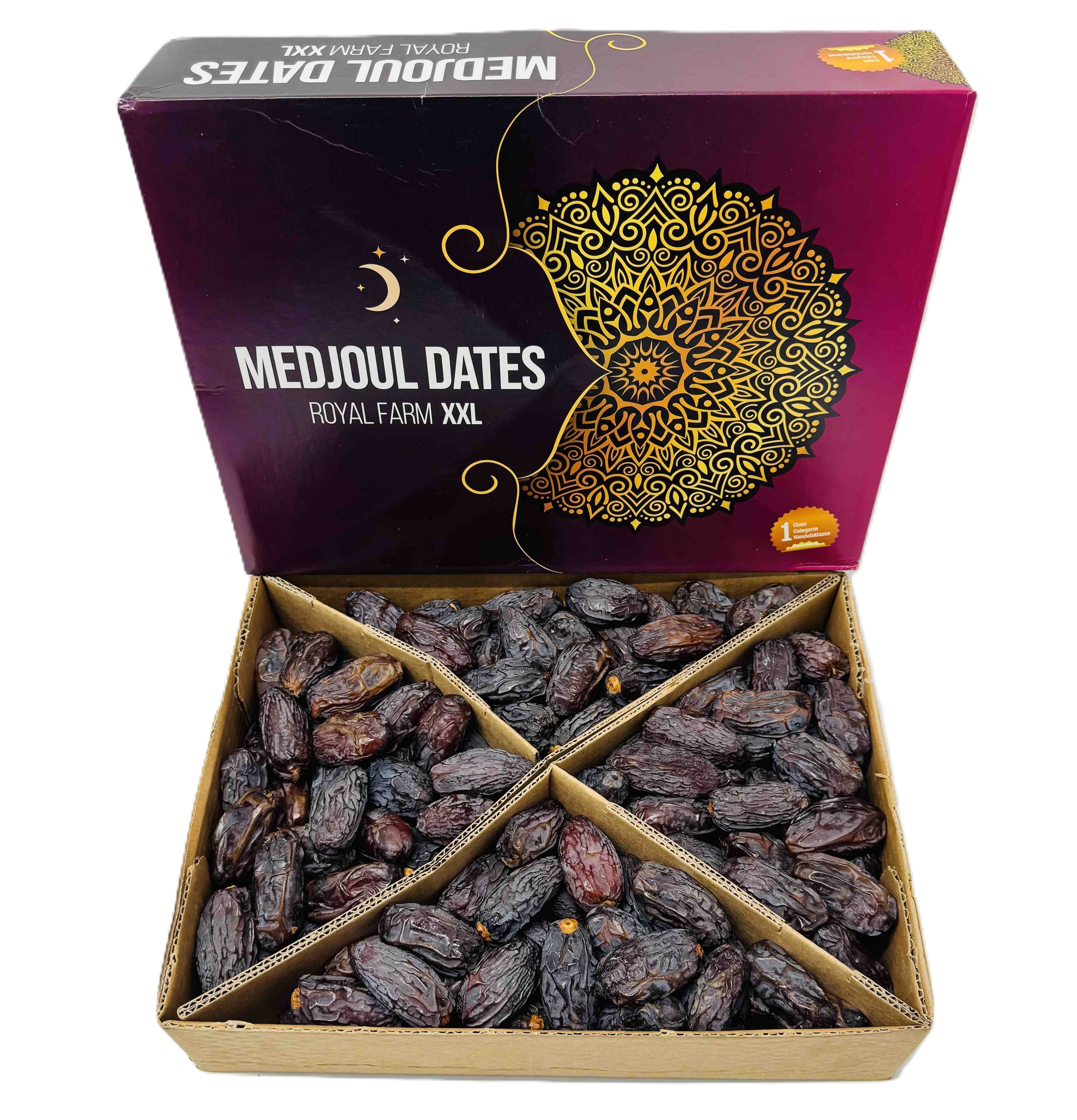 Сухофрукти Фініки королівські ROYAL FARM Medjoul Dates XXL