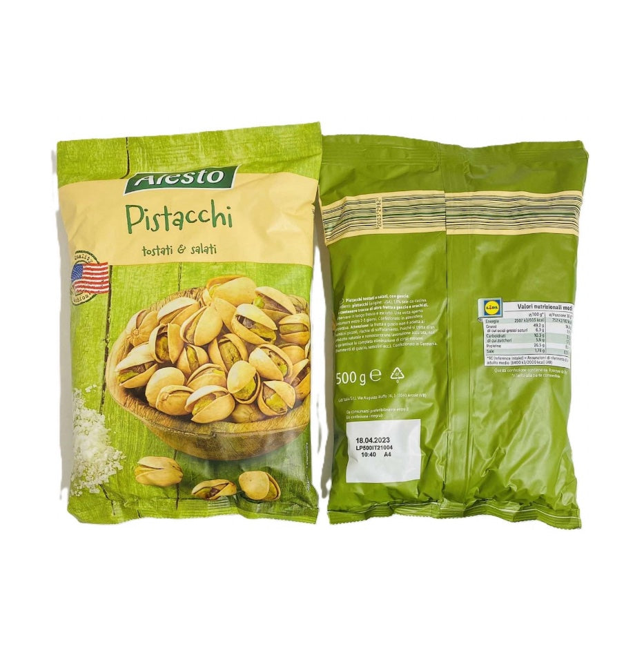 Горіхи Фісташки смажені солоні ALESTO Pistacchi
