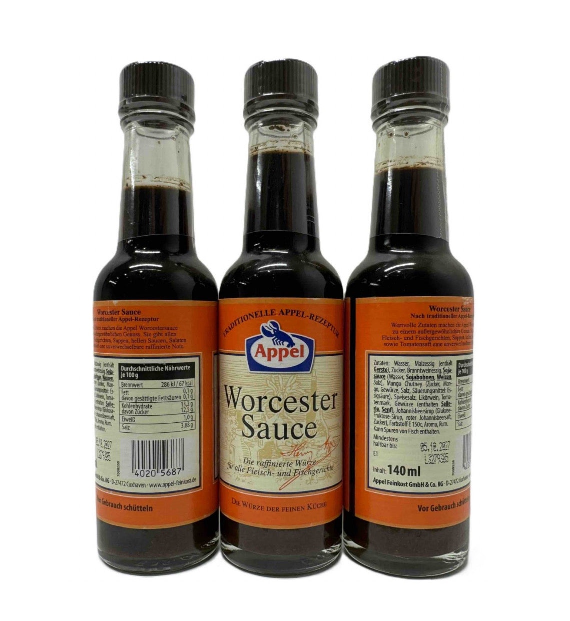 Соус Ворчестер APPEL Worcester Sauce 140мл
