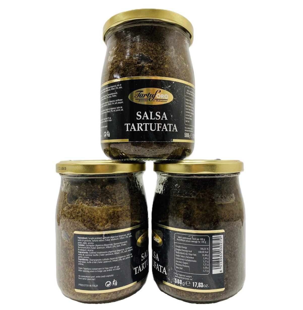 Крем із чорними зимовими трюфелями TartufORO Salsa Tartufata