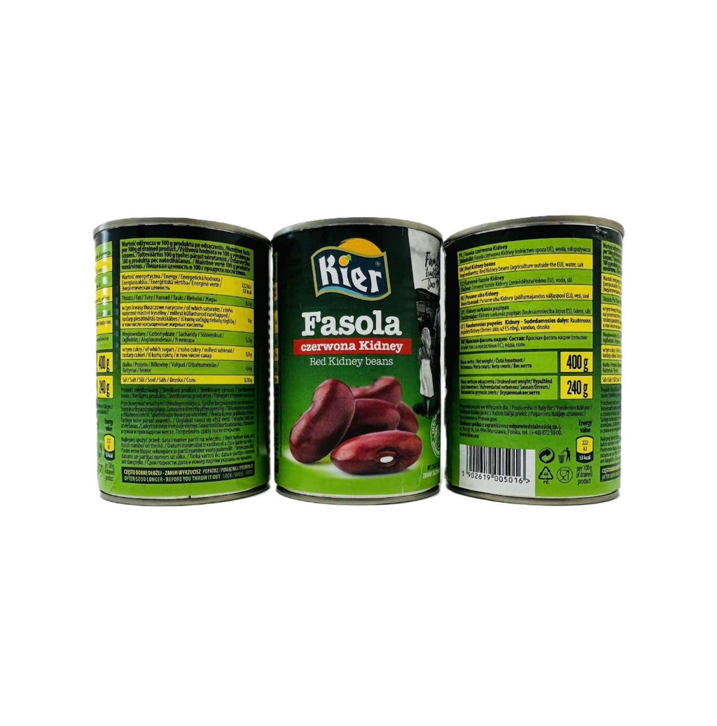 Квасоля червона у соусі KIER Beans Red Kidney