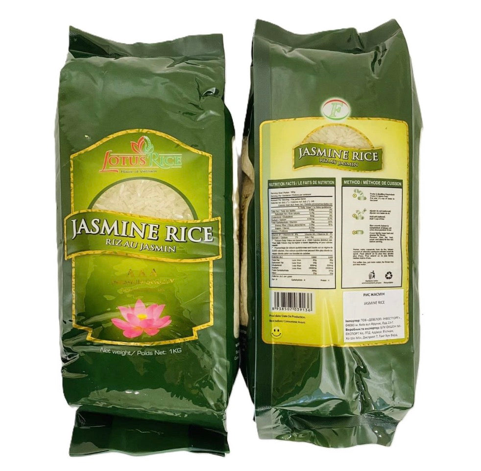 Рис жасміновий LOTUS Jasmine rice