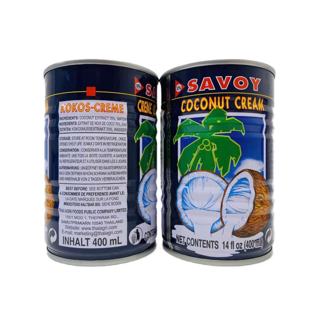 Кокосові вершки SAVOY Coconut Cream 400мл