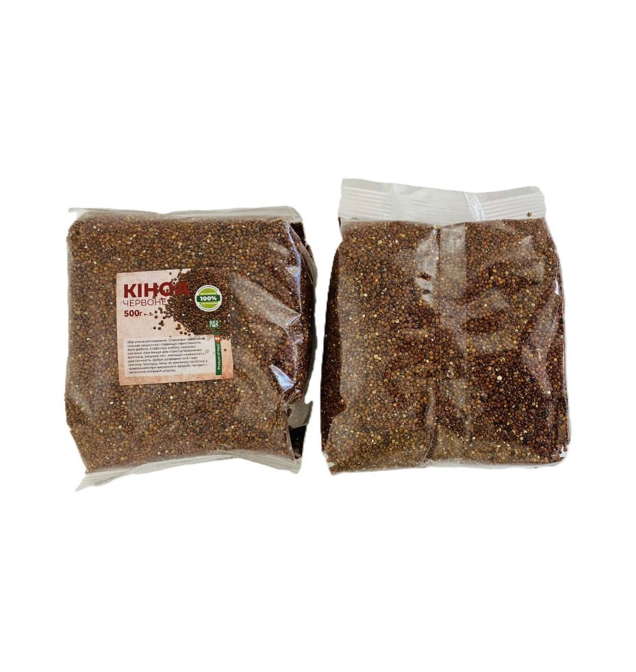 КІНОА червона НАТУРАЛЬНИЙ ПРОДУКТ Red Quinoa