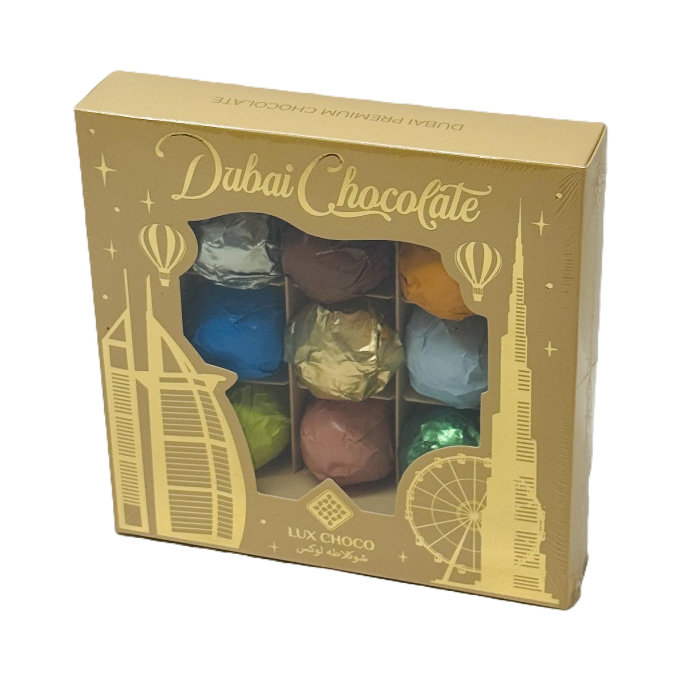 Шоколад Дубайський LUX CHOCO Dubai Chocolate Beige Assorted Box