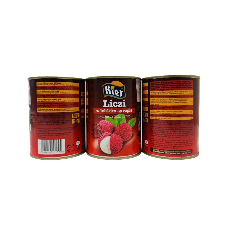 Лічі у сиропі KIER Lychee in ight syrup