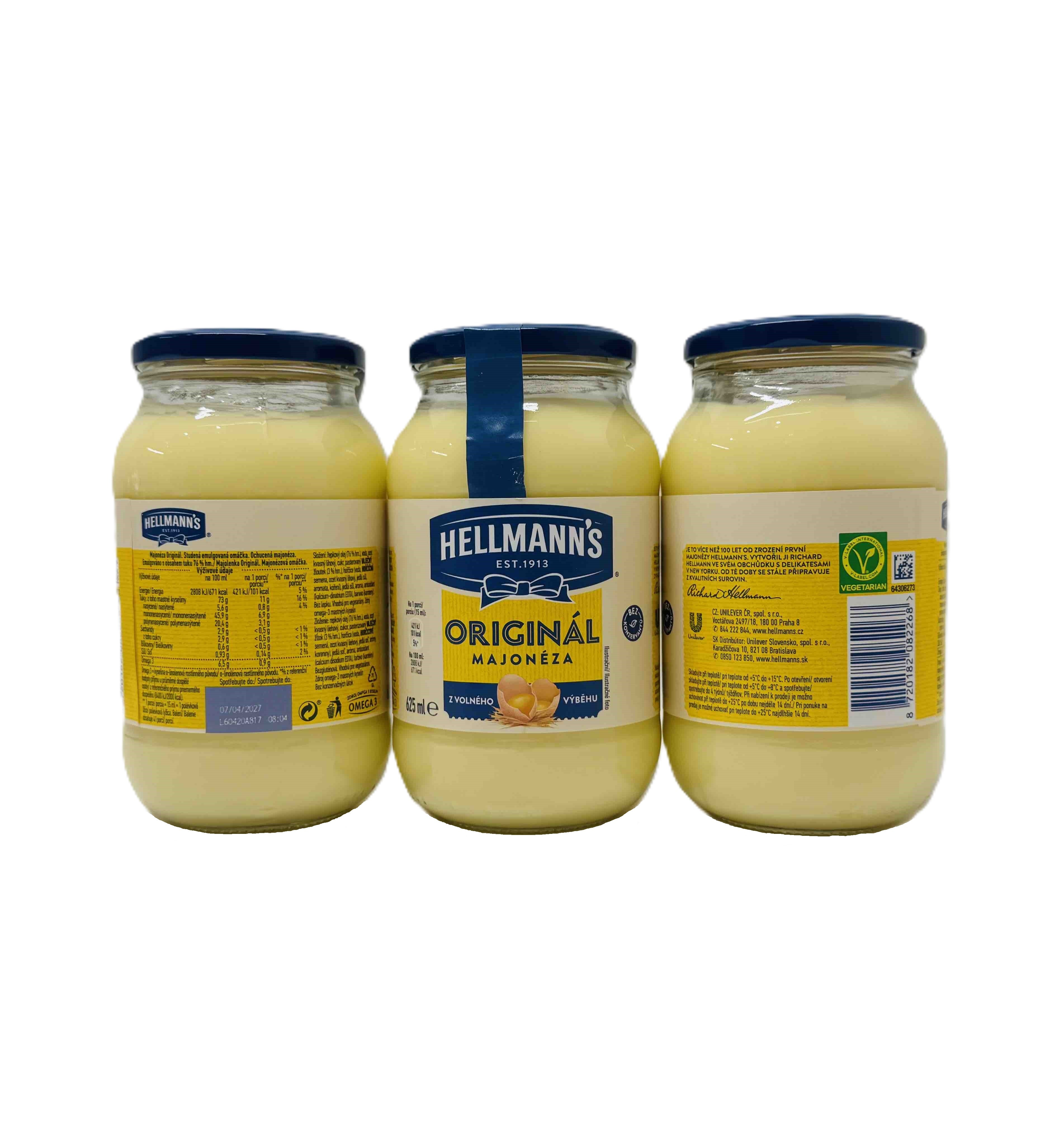 Майонез HELLMANN`S Oryginal Mayonnaise