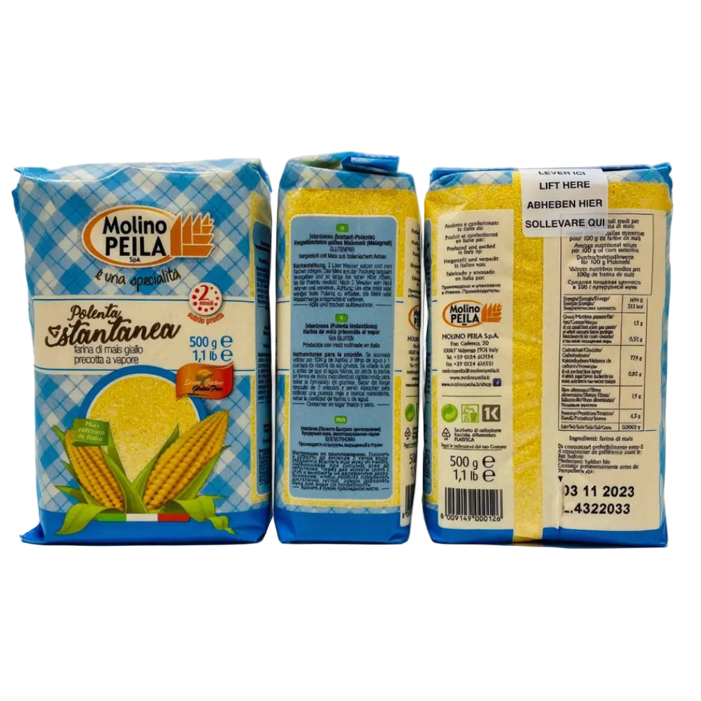 Борошно Полента MOLINO PEILA Polenta Istantanea - KLIKAVKA