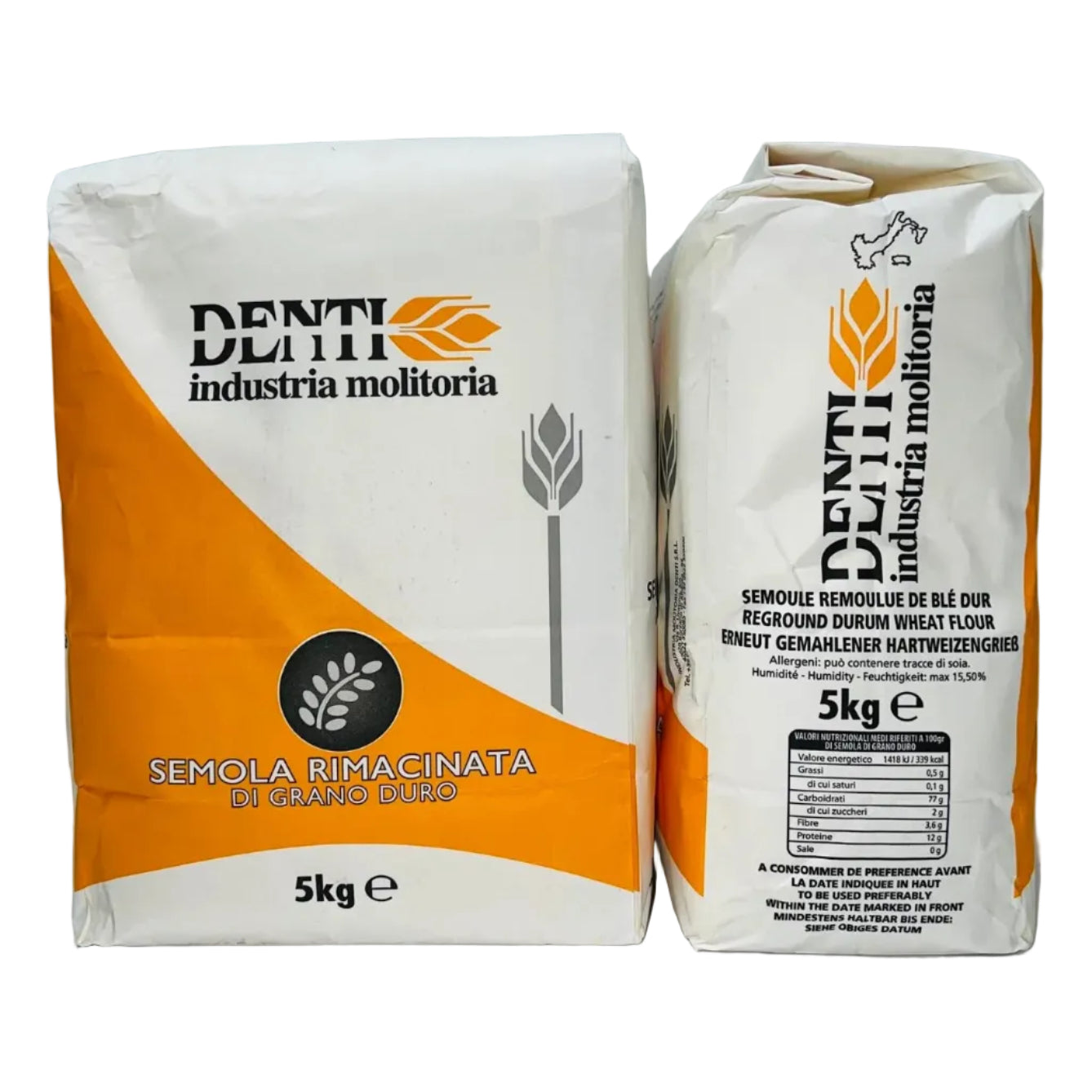 Борошно Семола DENTI. Semola di grano duro Rimacinata - KLIKAVKA