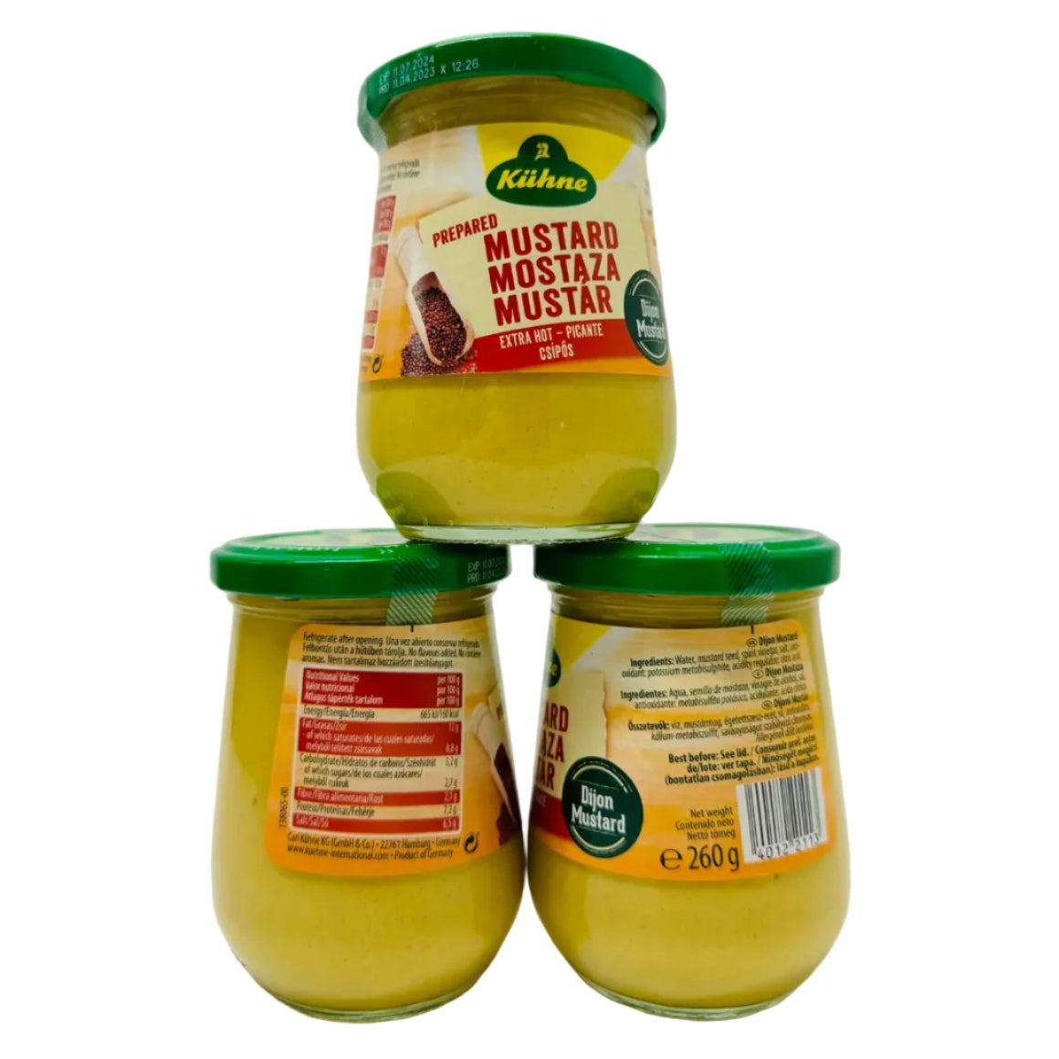 Гірчиця Діжонська KUHNE Dijon Mustard - KLIKAVKA