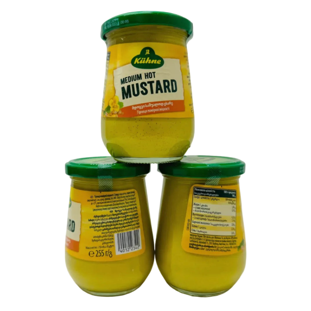 Гірчиця KUHNE Medium Hot Mustard - KLIKAVKA