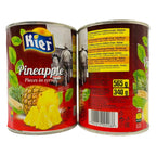 Ананас шматочки у сиропі KIER Pineapple pieces in syrup 565г/340г - KLIKAVKA
