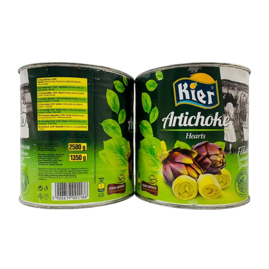 Артишоки цілі натуральні KIER Artichoke Hearts - KLIKAVKA