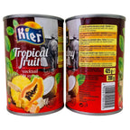 Коктейль KIER Tropical fruit coctail in syrup 425г/250г - KLIKAVKA