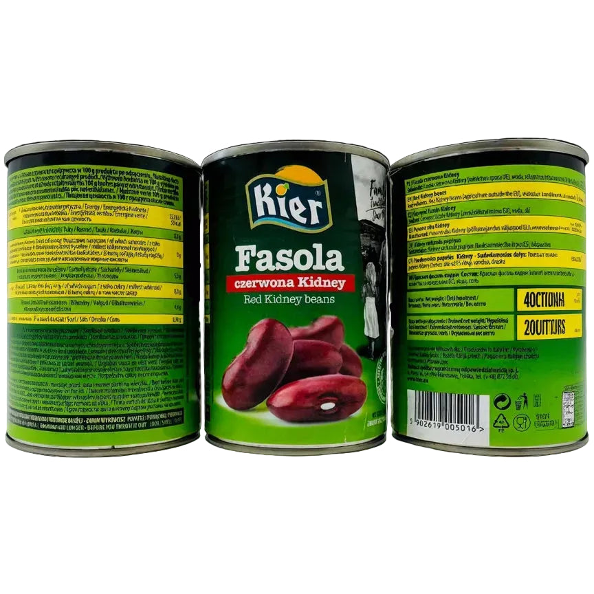 Квасоля червона у соусі KIER Beans Red Kidney - KLIKAVKA