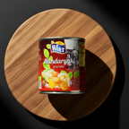 Мандарин чищений у сиропі KIER. Mandarins in syrup 312г/175г - KLIKAVKA