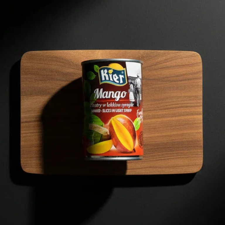 Манго KIER Mango slices in syrup 425г/230г - KLIKAVKA