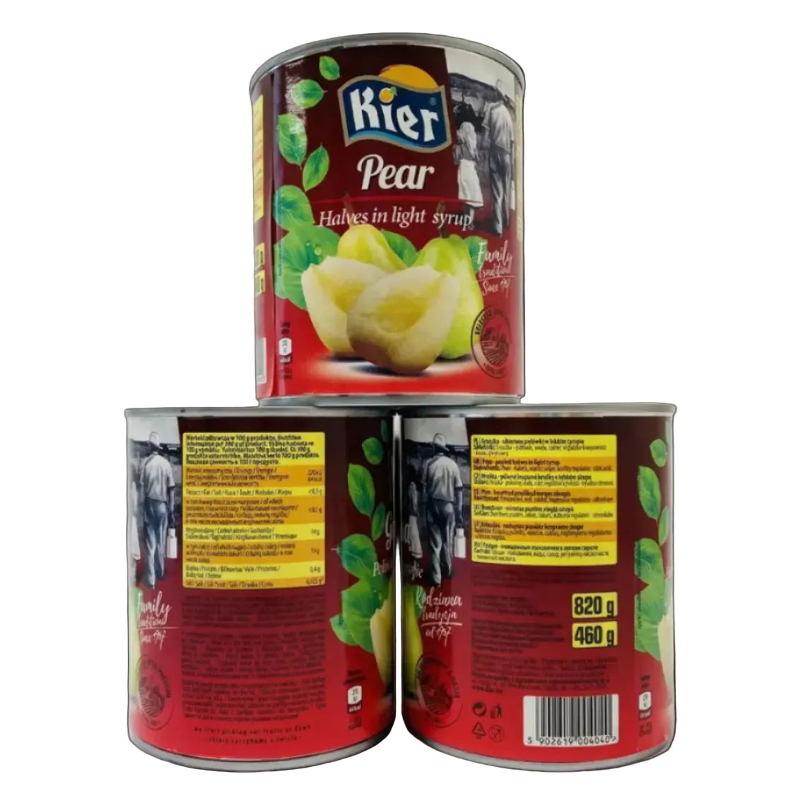 Грушa половинки у сиропі KIER Pear halves in syrup - KLIKAVKA