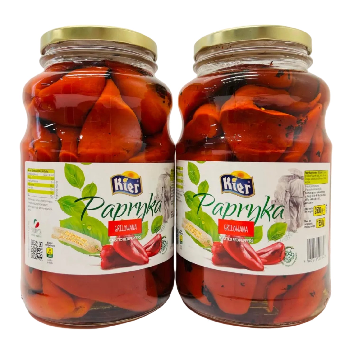 Паприка грильйований KIER Roasted Red Peppers - KLIKAVKA
