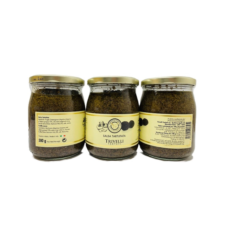 Крем із чорними зимовими трюфелями TRIVELLI TARTUFI Salsa Tartufata