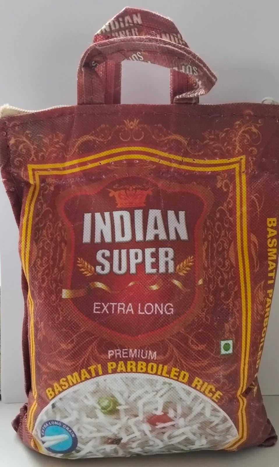Рис басматі INDIAN SUPER Premium Basmati parboiled rice - KLIKAVKA