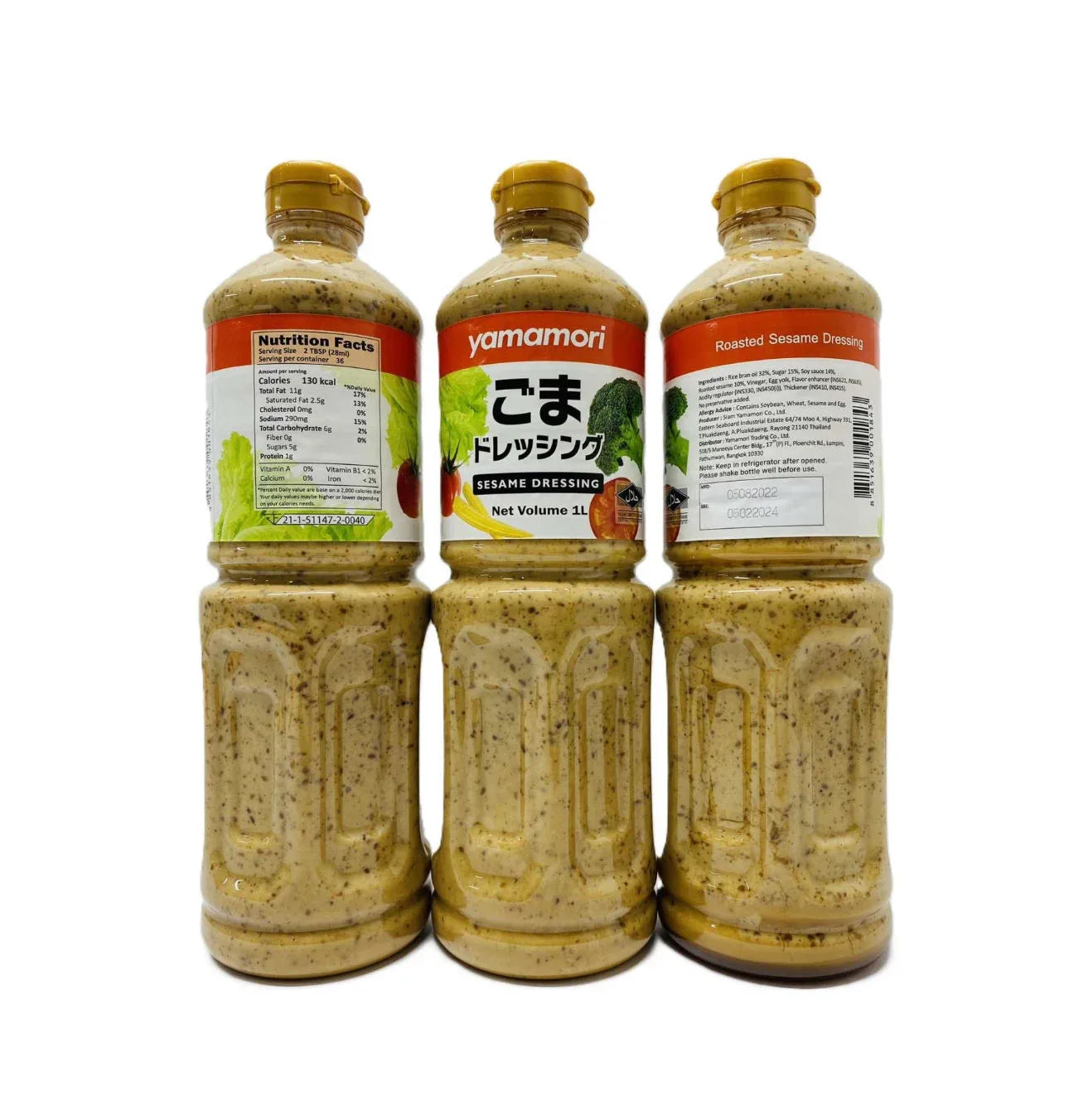 Соус горіховий YAMAMORI Roast Sesame Dressing - KLIKAVKA