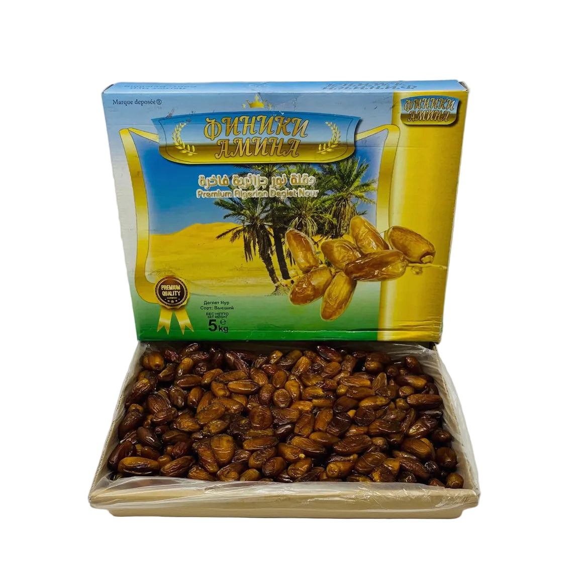 Фініки в`ялені AMINA DATES Algerian Deglet Nour - KLIKAVKA