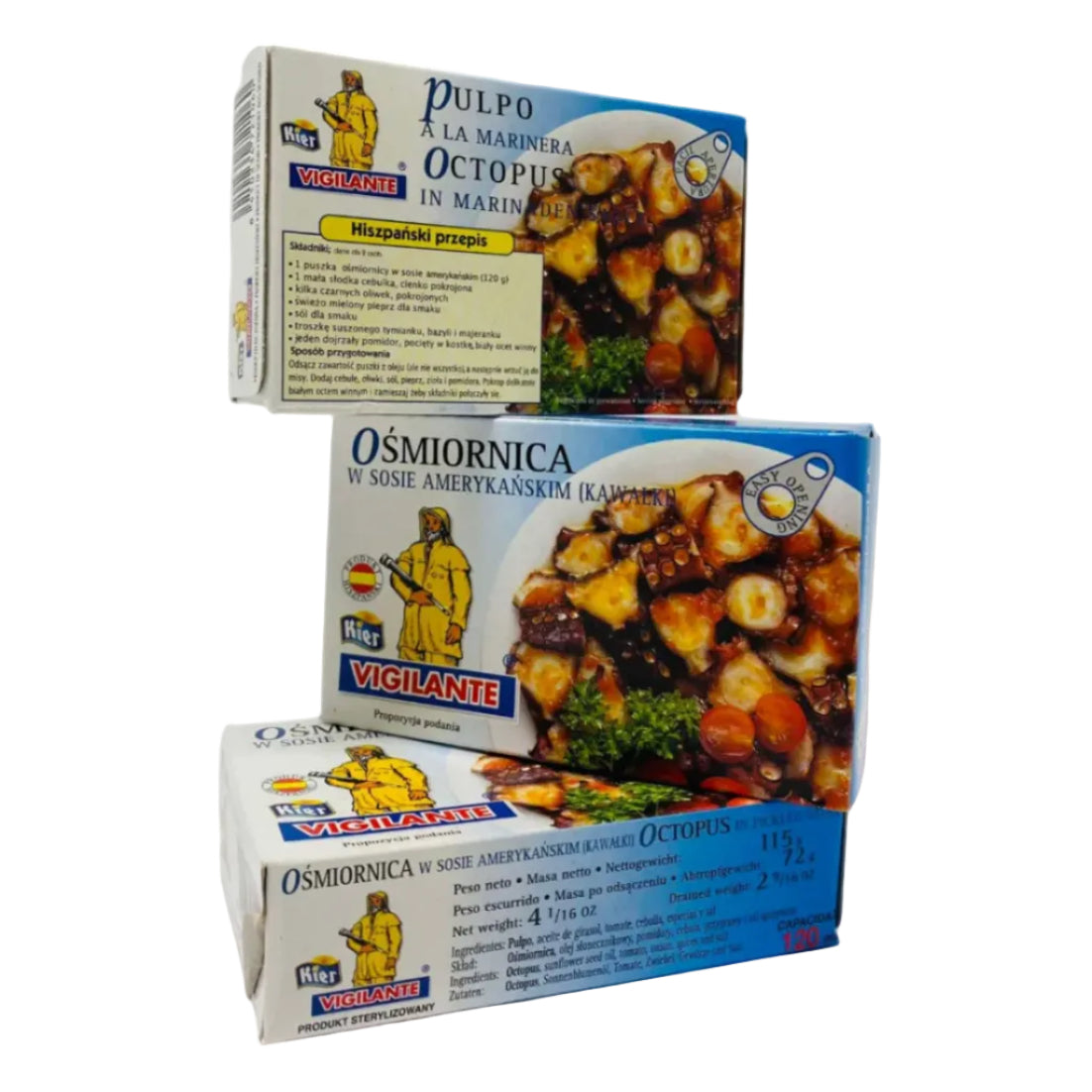 Восьминіг у соусі KIER Octopus in pickled sauce - KLIKAVKA