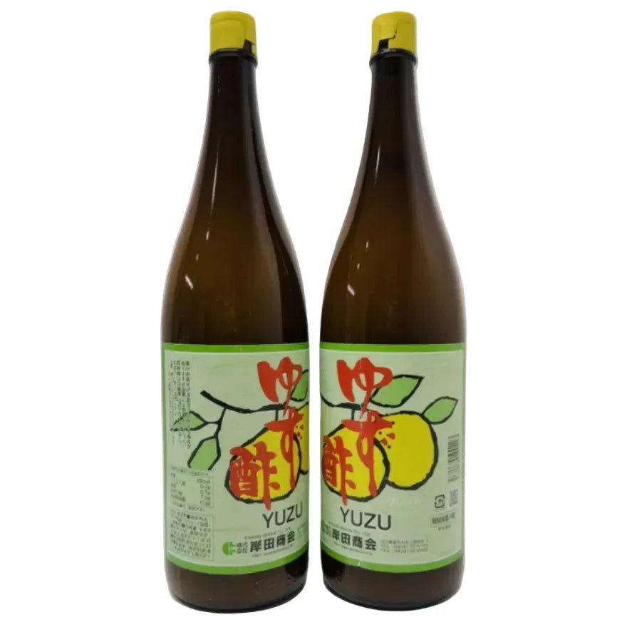 Сік Юзу KISHIDA SHOKAI YUZU у скляній пляшці, фронтальна частина