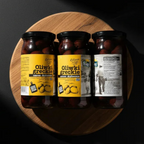 Оливки KIER Kalamata Greek pitted Olives - KLIKAVKA